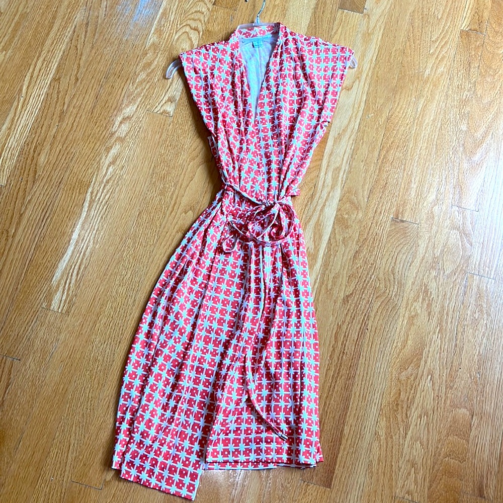 Diane VonFurstenberg jersey silk wrap dress worn once!